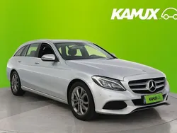 Hopea / harmaa Käytetty 2017 Mercedes C200 Business Farmari | 14 690 € (Supertarjous)