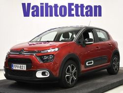 Punainen Käytetty 2021 Citroën C3 PureTech Viistoperä | 9 250 € (Hyvä tarjous)
