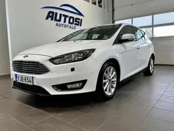 Valkoinen Käytetty 2015 Ford Focus Titanium Farmari | 8 490 € (Hieman kallis)