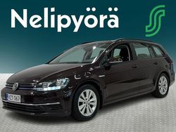 Musta Käytetty 2018 VW Golf VII Comfortline Farmari | 13 490 € (Hyvä tarjous)