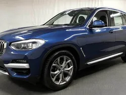 Sininen Käytetty 2021 BMW X3 xLine Katumaasturi | 34 900 € (Perustarjous)