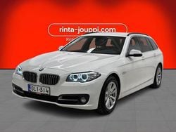Valkoinen Käytetty 2014 BMW 518 Exclusive Farmari | 10 480 € (Perustarjous)