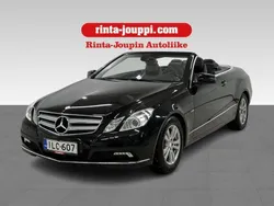 Musta Käytetty 2010 Mercedes E250 Avoauto | 19 980 € (Hieman kallis)