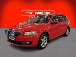 Punainen Käytetty 2015 Skoda Octavia Ambition Farmari | 9 590 € (Perustarjous)