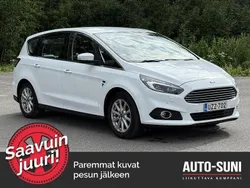 Valkoinen Käytetty 2017 Ford S-MAX Titanium Tila-auto | 19 900 € (Hieman kallis)