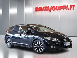 Musta Käytetty 2017 Honda Civic Elegance Plus Farmari | 13 990 € (Perustarjous)