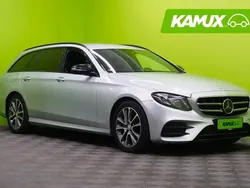 Hopea / harmaa Käytetty 2017 Mercedes E220 Business Farmari | 22 700 € (Hieman kallis)