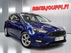 Sininen Käytetty 2018 Ford Focus ST-Line Viistoperä | 9 999 € (Hyvä tarjous)