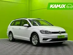 Valkoinen Käytetty 2018 VW Golf VII Comfortline Farmari | 14 300 € (Perustarjous)