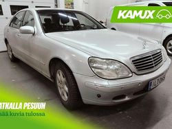 Hopea / harmaa Käytetty 2001 Mercedes S500 Sedan | 5 490 €