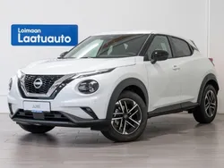 Valkoinen Uusi 2024 Nissan Juke N-Connecta Katumaasturi | 28 990 € (Hyvä tarjous)