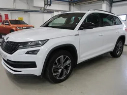 Valkoinen Käytetty 2019 Skoda Kodiaq SportLine Katumaasturi | 36 900 € (Kallis)