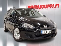 Musta Käytetty 2010 VW Golf VI Comfortline Farmari | 3 400 € (Hieman kallis)