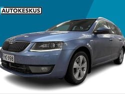 Sininen Käytetty 2015 Skoda Octavia Style Farmari | 11 990 € (Hyvä tarjous)