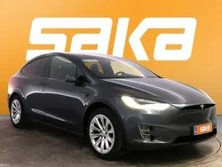 Harmaa Käytetty 2020 Tesla Model X Long Range Katumaasturi | 56 700 € (Perustarjous)