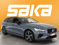 Harmaa Käytetty 2022 Volvo V60 R-Design Farmari | 31 800 € (Supertarjous)