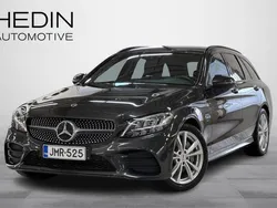 Harmaa Käytetty 2021 Mercedes C300e Business Farmari | 28 690 € (Supertarjous)