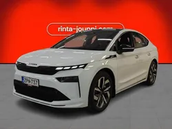 Valkoinen Uusi 2025 Skoda Enyaq iV SportLine Katumaasturi | 60 900 € (Hieman kallis)