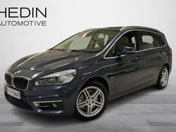 Harmaa Käytetty 2015 BMW 220 Gran Tourer Luxury Line Tila-auto | 13 500 €