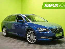Sininen Käytetty 2018 Skoda Superb LAURIN & KLEMENT Farmari | 20 400 € (Perustarjous)