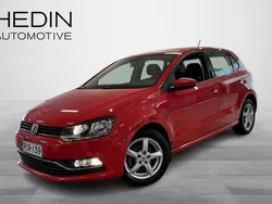 Punainen Käytetty 2017 VW Polo Viistoperä | 11 900 € (Perustarjous)