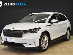 Valkoinen Käytetty 2022 Skoda Enyaq iV Loft Katumaasturi | 33 500 € (Perustarjous)