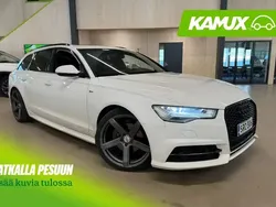 Valkoinen Käytetty 2017 Audi A6 Business Farmari | 20 890 € (Hieman kallis)