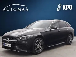 Musta Käytetty 2022 Mercedes C300e Business Farmari | 36 900 € (Hieman kallis)