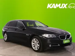 Musta Käytetty 2015 BMW 520 Exclusive Farmari | 15 900 € (Hyvä tarjous)