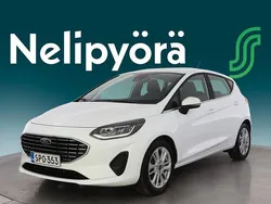 Frozen white Käytetty 2023 Ford Fiesta Titanium Viistoperä | 18 900 € (Hieman kallis)