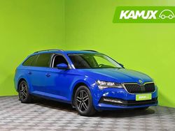 Sininen Käytetty 2021 Skoda Superb Active Farmari | 20 890 € (Hyvä tarjous)