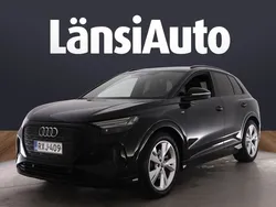 Musta Käytetty 2022 Audi Q4 e-tron S-Line Katumaasturi | 39 690 € (Perustarjous)