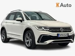 Valkoinen Käytetty 2021 VW Tiguan R-line Katumaasturi | 25 900 € (Perustarjous)