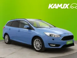 Sininen Käytetty 2017 Ford Focus Farmari | 9 490 € (Hyvä tarjous)