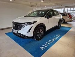 Valkoinen Käytetty 2024 Nissan Ariya Katumaasturi | 36 900 € (Hieman kallis)