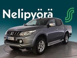 Harmaa Käytetty 2017 Mitsubishi L200 Instyle Nouto | 23 900 € (Hyvä tarjous)