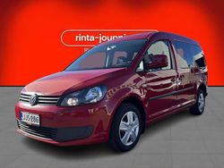 Punainen Käytetty 2015 VW Caddy Maxi Trendline Tila-auto | 12 790 € (Supertarjous)