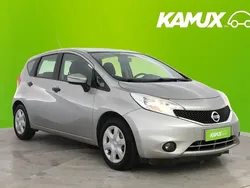 Hopea / harmaa Käytetty 2016 Nissan Note Visia Tila-auto | 5 390 € (Perustarjous)