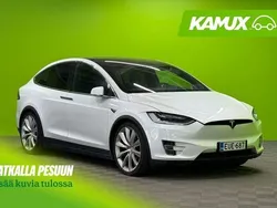 Valkoinen Käytetty 2017 Tesla Model X Katumaasturi | 33 880 € (Hyvä tarjous)