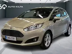 Ruskea (beige) Käytetty 2016 Ford Fiesta Titanium Viistoperä | 8 990 € (Hyvä tarjous)
