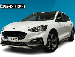 Valkoinen Käytetty 2021 Ford Focus Active Viistoperä | 18 690 € (Hieman kallis)