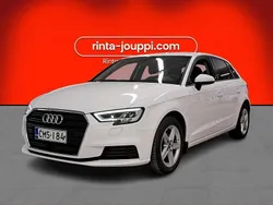 Valkoinen Käytetty 2019 Audi A3 Sportback g-tron Business Sedan | 14 490 €