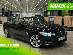 Musta Käytetty 2015 BMW 435 Luxury Line Avoauto | 36 800 €