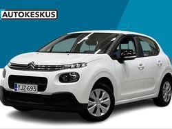 Valkoinen Käytetty 2018 Citroën C3 Feel Viistoperä | 7 900 € (Perustarjous)