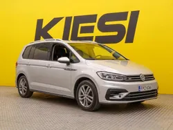 Hopea Käytetty 2018 VW Touran R-line Tila-auto | 23 480 € (Perustarjous)