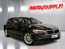 Musta Käytetty 2017 BMW 520 Sport Line Farmari | 22 780 € (Hieman kallis)