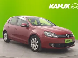 Punainen Käytetty 2011 VW Golf VI Highline Sedan | 9 400 € (Hieman kallis)