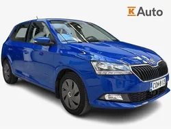 Sininen Käytetty 2019 Skoda Fabia Ambition Viistoperä | 9 900 € (Supertarjous)