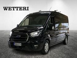 Musta Käytetty 2021 Ford Transit Limited Van | 34 900 € (Kallis)