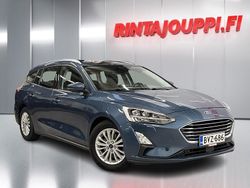 Sininen Käytetty 2019 Ford Focus Titanium Farmari | 12 900 € (Perustarjous)
